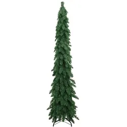 vidaXL Künstlicher Weihnachtsbaum mit Beleuchtung 130 LEDs 210 cm
