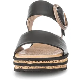 Gabor Plateau-Sandaletten Damen Schwarz 35,5