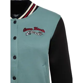 Queen Kerosin Sweatjacke We Can Do It grün XS