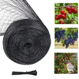 Vogelnetz, Vogelschutznetz Engmaschig 2x10M, Taubennetz Balkon Gartennetz