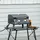 Outsunny Tischgrill Gasgrill Schwarz