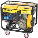 Pro-Lift-Montagetechnik Stromerzeuger Diesel Notstromaggregat 5,5kW 230V Stromaggregat E-Starter 5500W luftgekühlt Eletro-Starter Generator Stromgenerator 02446