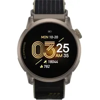 COROS Pace 4 GPS 43 mm Nylonarmband Schwarz 22 mm