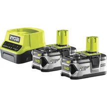RYOBI RC18120-240 Batterie-kit-ladegerät 18V One+ 2x4,0 Ah