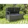 Garden Pleasure Ferrara 117 x 58 x 86 cm braun
