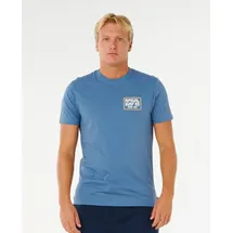 Rip Curl RipCurl Pacific Rinse Sunrise Tee bluefin (2361) XL