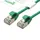 ROLINE GREEN U/FTP Patchkabel Cat.6A (Class EA), LSOH, slim, grün, 1 m