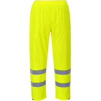 PORTWEST Herren H441 Regen WarnschutzHose, Gelb,