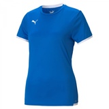 Puma teamLIGA Jersey W Shirt, Electric Blue Lemonade-puma White, M