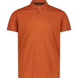 CMP Polo Herren Poloshirt, Orange - 58
