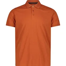 CMP Polo Herren Poloshirt, Orange - 58