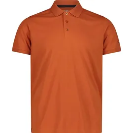 CMP Polo Herren Poloshirt, Orange - 58