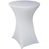 Kompatible Ware Stehtischhusse weiß Ø max. 85,0 cm