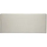 miliboo Bettkopfteil zum Aufhängen B180 cm beiger Stoff Lily