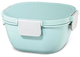 Preisvergleich Produktbild xavax® Lunchbox pastellblau, grau 1,7 l, 1 St.