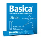 Basica Direkt® Basen-Mikroperlen zur direkten Einnahme ohne Wasser - praktisch für unterwegs, vegan, laktosefrei, ohne Zucker, basische Mineralien und Spurenelemente, Säure-Basen-Balance, 30 Sticks