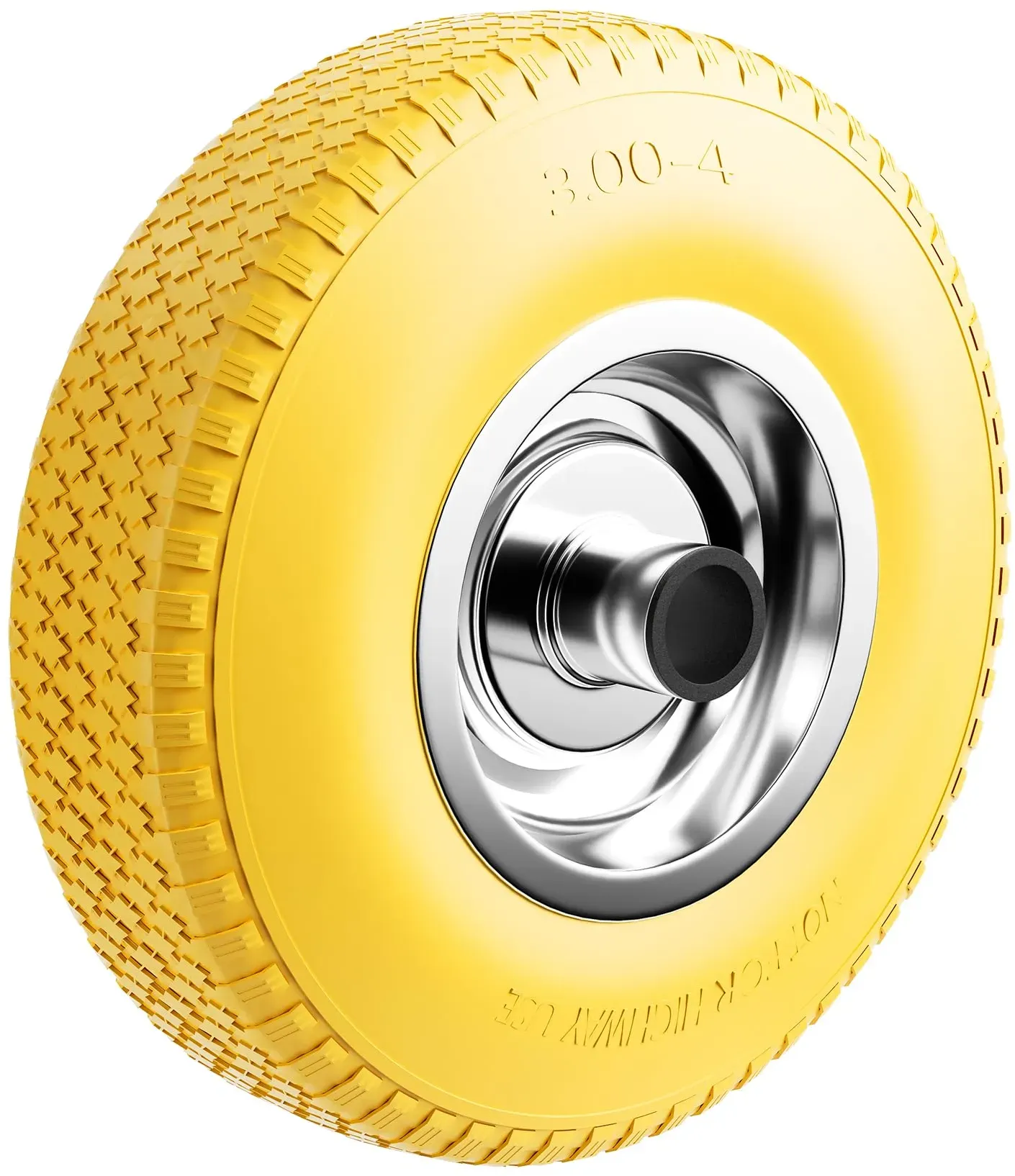 schubkarrenrad vollgummi
