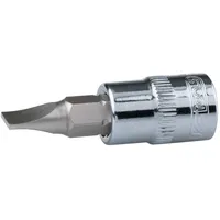 KS Tools 1/2" CHROMEplus Bit-Stecknuss Schlitz, 6,5 mm