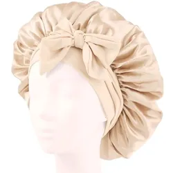 SOHO Makena Satin Bonnet Beige Nude 