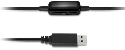 Kensington USB HiFi-Kopfhöhrer, Mikrofon und Lautstärkeregler, Geräuschunterdrückung, USB-A-Anschluss