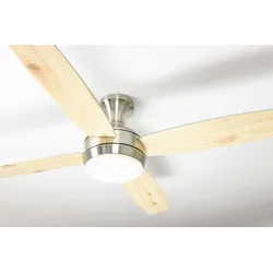 aireRyder Deckenventilator Saturn Nickel mit Licht & Fernbedienung 132