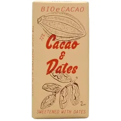 BioeCacao Cacao & Dates Schokolade 72% bio