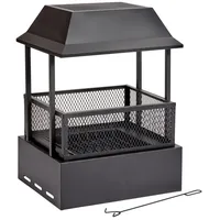 Smart Garden Feuerschale Heat Haze Feuerpit Feuerkorb 80 x 58 x 48 cm, Feuerstelle
