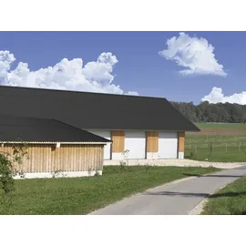 Gutta Wellplatte Shelltec Sinus 95/34 200 x 95 cm 4 mm schwarz