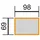 Weka Hochbeet Modular 98 x 69 x 69 cm Grau