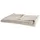 Beliani LABYAR Kuscheldecke 180 x 220 cm Beige