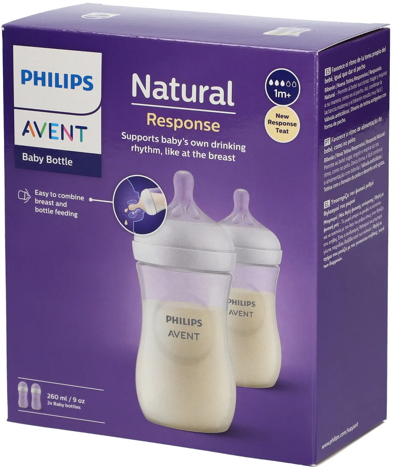 Philips Avent Natural Response Duo Biberons Scy903/02