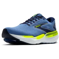 Brooks Herren Glycerin GTS 21 Sneaker, Blue Peacoat Lemon, 48.5 EU