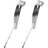 Bredemeijer - Tropfenrücksauger 2er-Set, Silberfarben