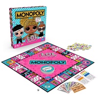 Monopoly Game: L.O.L. Surprise Edition Board Game for Kids