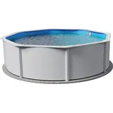 Planet Pool Stahlwandpool rund 0,4 mm 350 x 120 cm