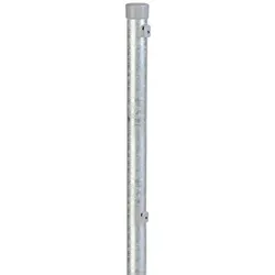 Gust. Alberts GmbH & Co. KG Zaunpfosten feuerverzinkt für Maschendrahtzaun,  800 mm
