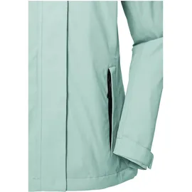 G.I.G.A. DX Damen Funktionsjacke wasserdicht/Outdoorjacke mit abzippbarer Kapuze GS 53 WMN JCKT, light aquaverde, 40, 42839-000