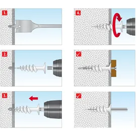 TOX Dämmstoffdübel Thermo Plus 55 mm 50 Stück