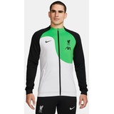 Nike Liverpool Academy Pro Nike Strick-Fußballjacke mit durchgehendem Reißverschluss für Herren - white/green spark/black L