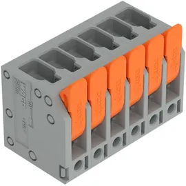 WAGO 2604-3106 Printklemme 4mm2 Polzahl 6 1St.