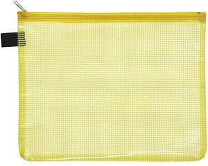 FolderSys Reißverschlussbeutel gelb 0,15 mm, 10 St.