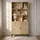 CaliCosy Bücherregal 35 x 45 x 175 cm Beige