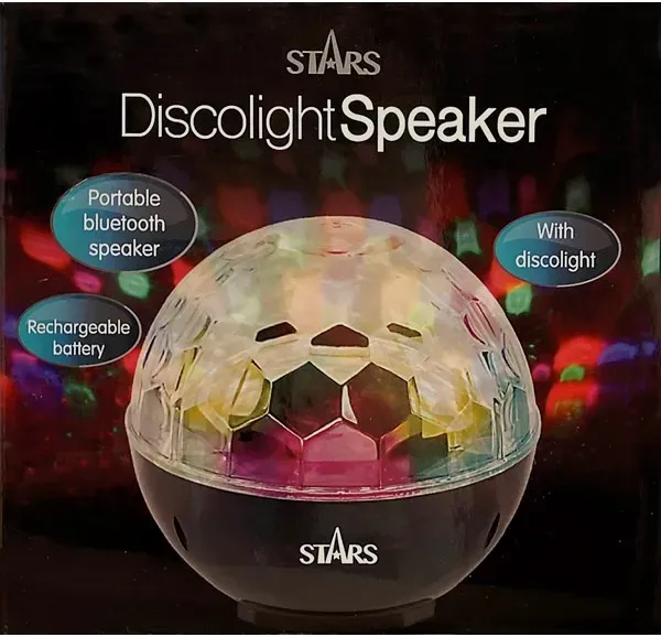 Disco Ball w/ Bluetooth speaker