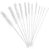 Reinigungsbürsten,10 Stück Strohhalm Bürste Set, Flaschenbürste, Heizkörperbürste, Strohhalm Reinigungsbürste für Reagenzgläser Teekanne Düse Trinken Strohhalme
