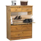 VCM Nelly 78 x 13 x 35 cm Kiefer gebeizt / Kiefer