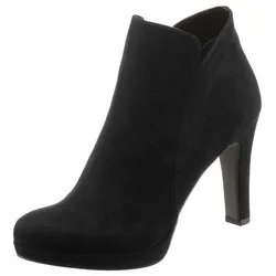 High-Heel-Stiefelette TAMARIS, Damen, Gr. 35, schwarz, Textil, elegant, Schuhe, Abendmode, High-Heel-Stiefelette, Ankleboots im femininen Look