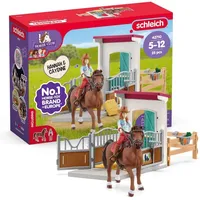 Schleich Horse Club Pferdebox mit Hannah & Cayenne 42710