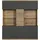 VCM Vitrine Norris 131 x 38 x 147 cm Anthrazit/Evoke Eiche
