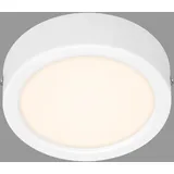 Brilo LED Deckenleuchte 12 cm weiß