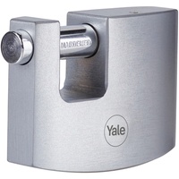 YALE Y124B/60/110/1 Vorhängeschloss 60mm Silber Schlüsselschloss